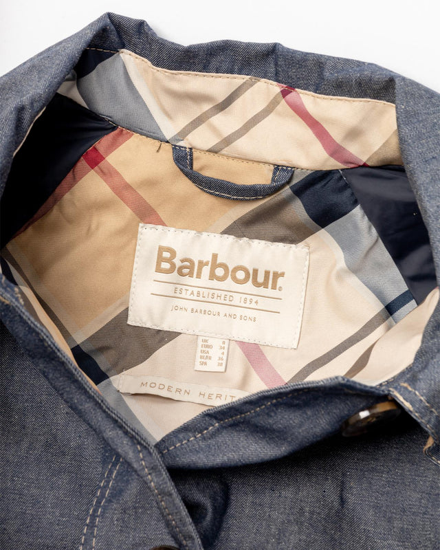 DEMI SHOWERPROOF - INDIGO LSP0252IN71 -INDIGO BARBOUR 