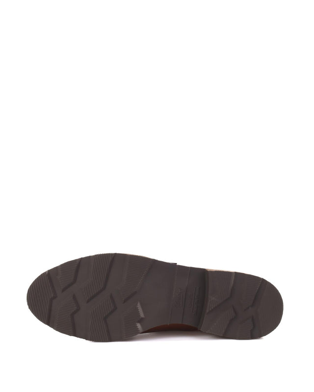 CLAMART LEATHER SHOES - LIS MARRON 177002 -LIS MARRON PARABOOT 