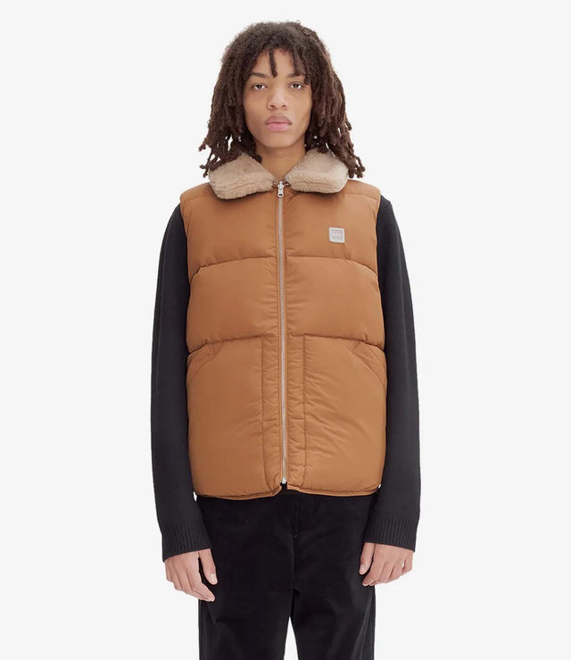 TEDDY PUFFER JACKET UNISEXE - DARK BEIGE PAAFW-M30201 1DARK BEIGE A.P.C. 