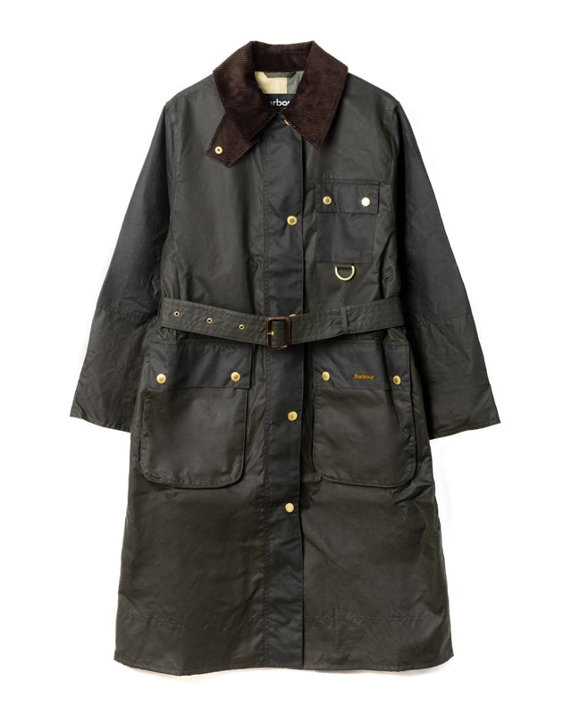 MILDA WAX JACKET - FERN/ SAGE/ ANCIENT TARTAN LWX1486OL52 -FERN/SAGE/ANCIENT TARTAN BARBOUR 