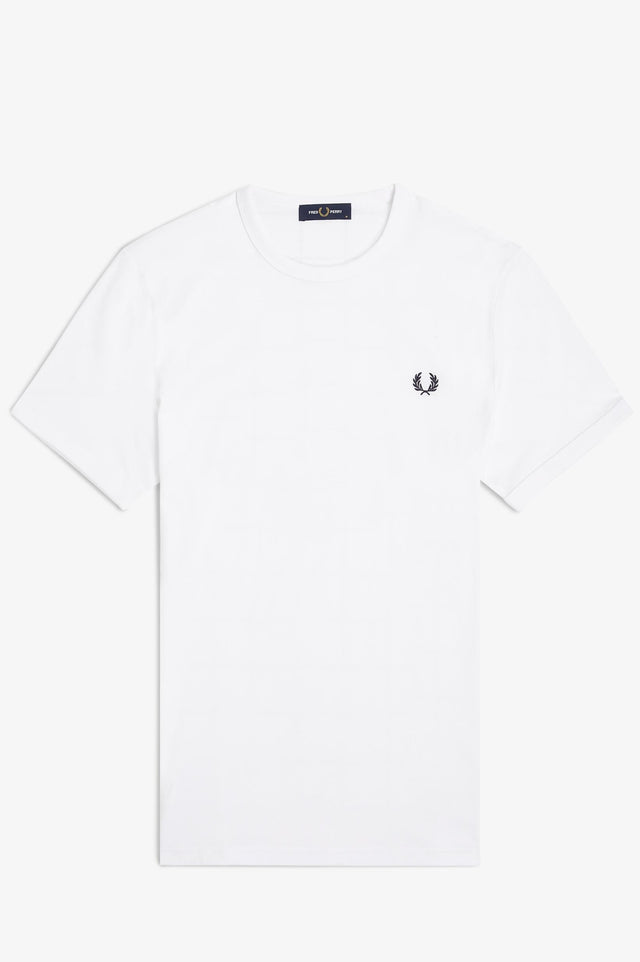 RINGER T-SHIRT - WHITE