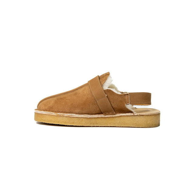 TREK MULE SLING - CARAMEL 26174003 -CARAMEL/ WOOL LINED Clarks 