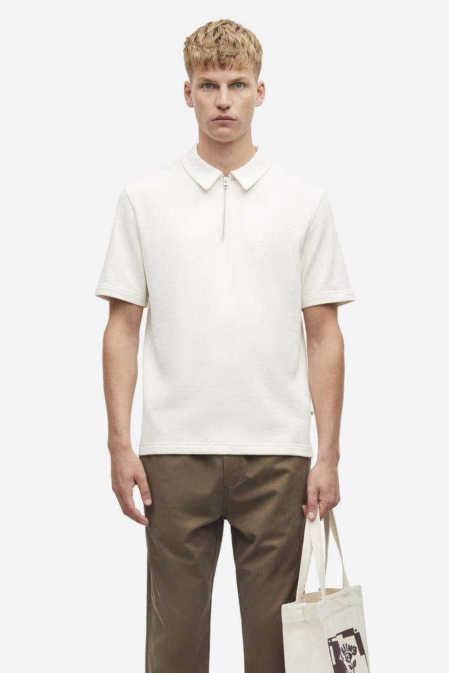 SAOLLI HZ POLO - CLEAR CREAM M25100032 -CLEAR CREAM SAMSOE SAMSOE 