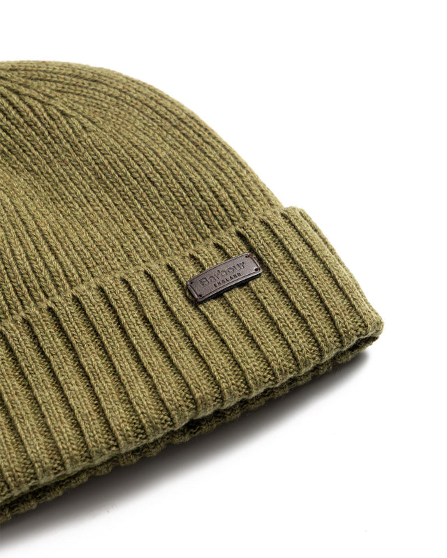 CARLTON BEANIE HAT - LIGHT MOSS MHA0449GN15 -LIGHT MOSS BARBOUR 