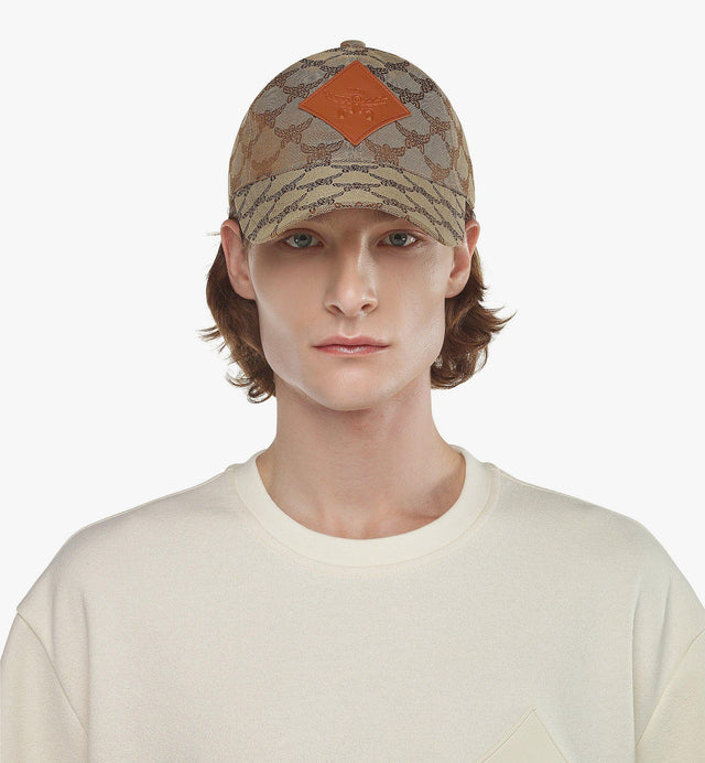 MCM COL DENIM JQD CAP - BEIGE MECESMM02IG001 BEIGE MCM 