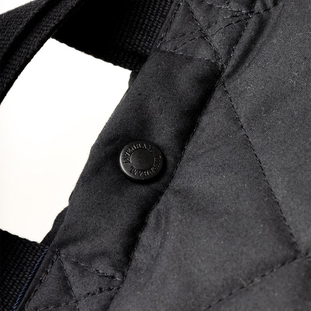 HINTLESHAM TOTE BAG - BLACK HINTLESHAM_AW18-4 -Black (Grey Lining) LAVENHAM 