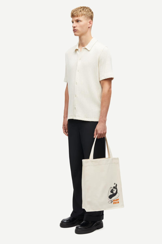 SAKVISTBRO SHIRT - CLEAR CREAM M25100030 -CLEAR CREAM SAMSOE SAMSOE 