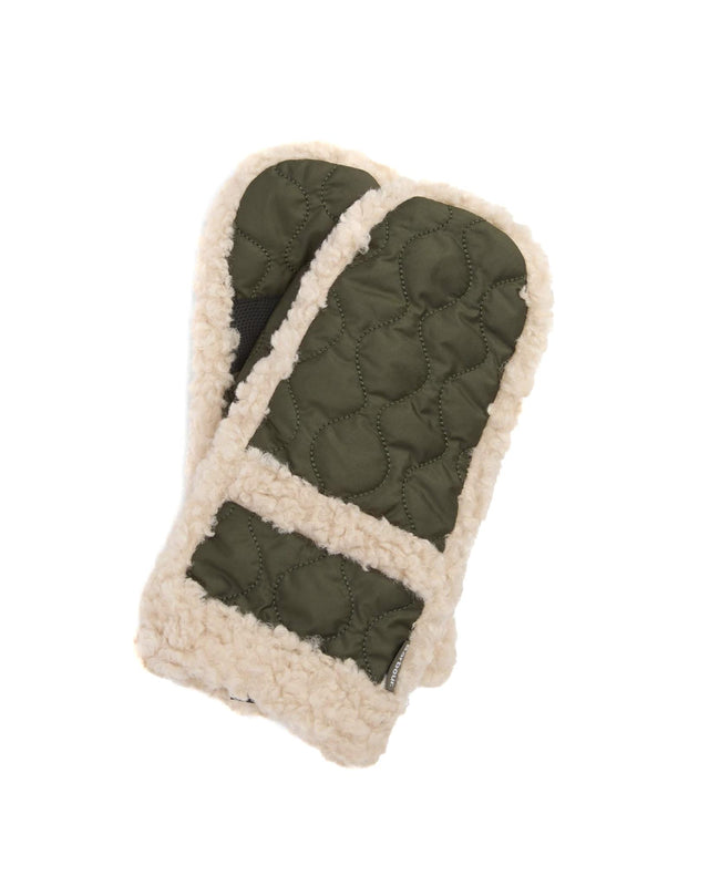 MARINE WATERPROOF MITTENS - OLIVE LGL0146OL71 -OLIVE BARBOUR 