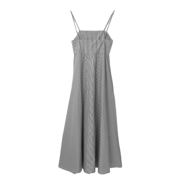 LORETTA DRESS - BLACK/ WHITE S25WDRS102 -BLACK/WHITE OFFICINE GENERALE 