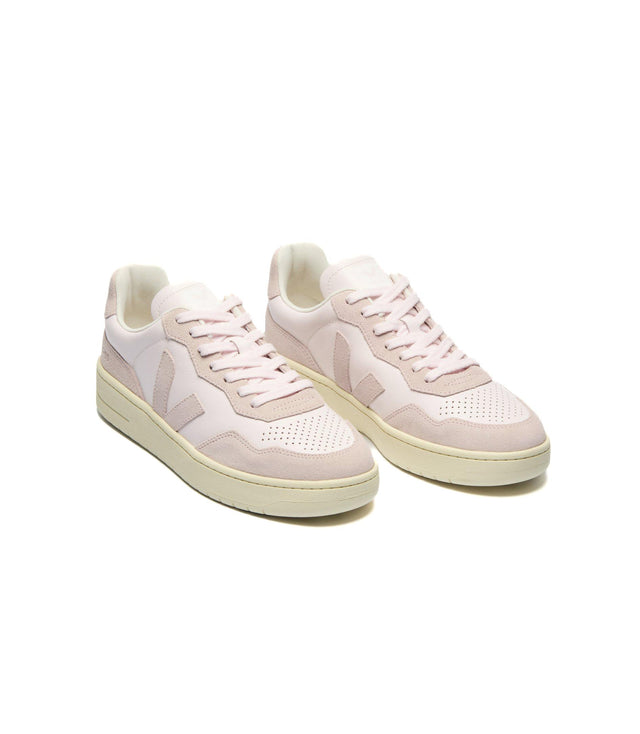 WOMAN V-90 O.T. LEATHER TRAINERS - LASSI/ PETALE