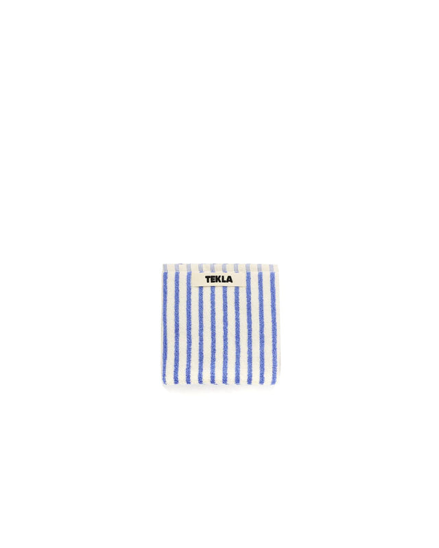 GUEST TOWEL - COASTAL BLUE STRIPES TT-CS30X50 -Coastal Blue Stripes TEKLA 
