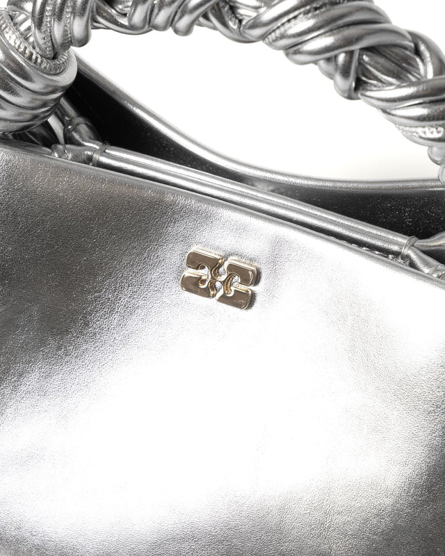 BOU BAG SMALL OHOSKIN - SILVER