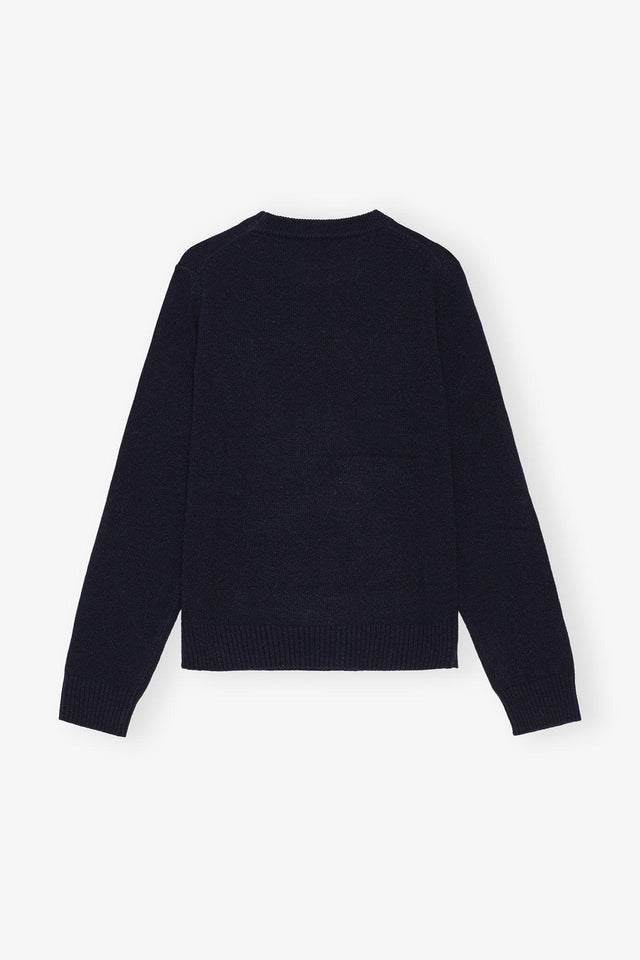 GRAPHIC BASEBALL CREWNECK - SKY CAPTAIN