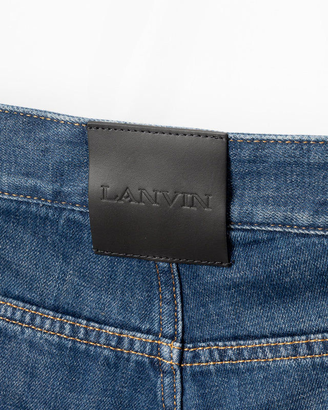 STRAIGHT FIT DENIM PANTS - LIGHT BLUE RM-TR0131-D091-E25 -22 LIGHT BLUE LANVIN 
