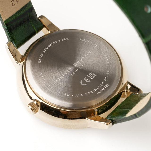 CARNATION MULTIFUNCTION WATCH - EMERALD GREEN 24000010 -EMERALD GREEN OLIVIA BURTON 