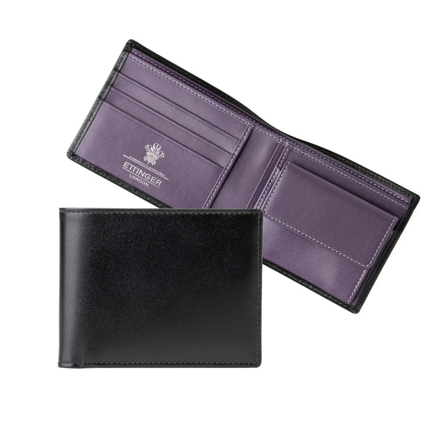BILLFOLD 3 C/C & COIN PURSE - STERLING PURPLE ST141JR -STERLING PURPLE ETTINGER 