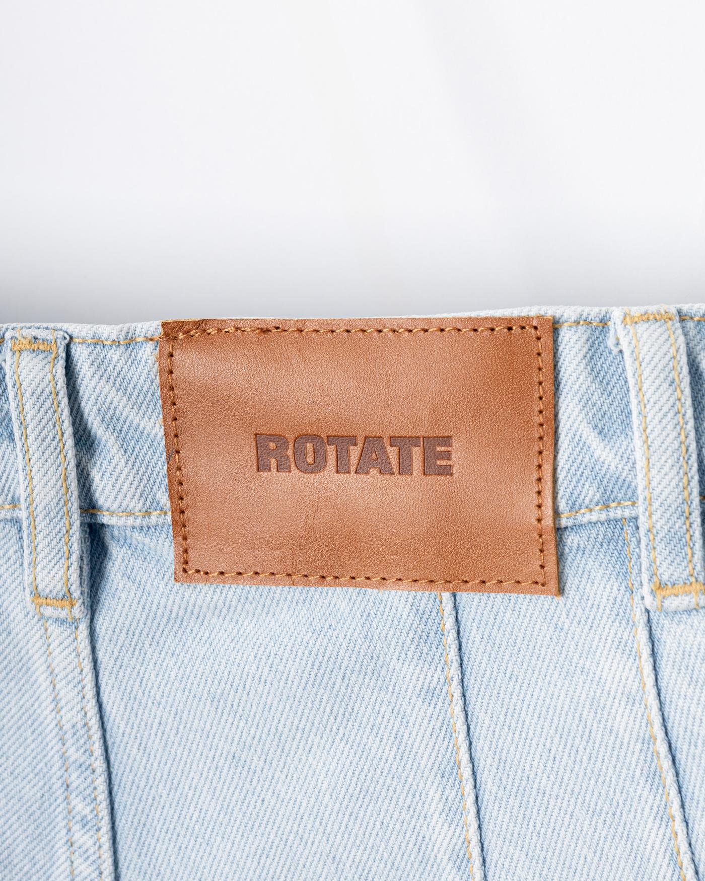 sculptor Studded Denim ShortsLight Blue Get ready to turn heads in