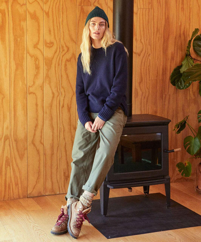 ROMA SWEATER - MARINE 2410040 MRN OUTERKNOWN 