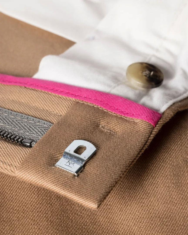 SLIM-FIT COTTON-STRETCH CHINOS - TAN M1R-255U-M02138 -60 Tan PAUL SMITH 