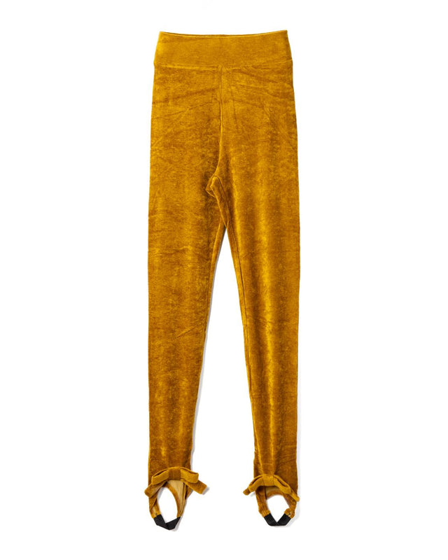 VELVET LEGGINGS - MUSTARD EB030 -MUSTARD VIKTOR & ROLF 