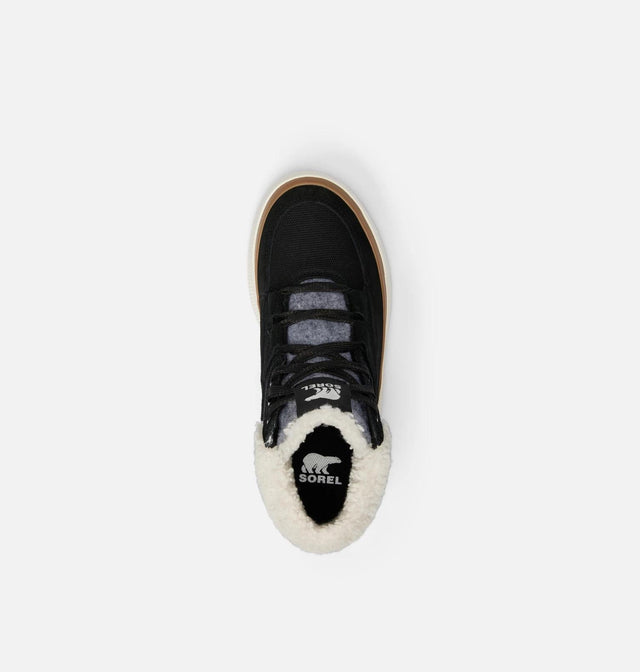 OUT N ABOUT IV WATERPROOF MID SNEAKERS - BLACK/SEA SALT 2088201 Black, Sea Salt SOREL 
