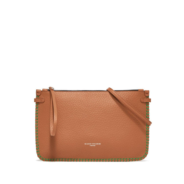 BORSA PELLE BAG - TOFFEE