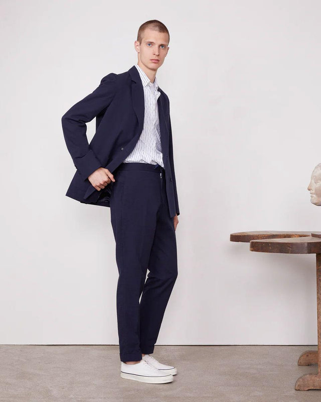 JOSEPH PANTS - DARK NAVY S25MTLG455R -DARK NAVY OFFICINE GENERALE 