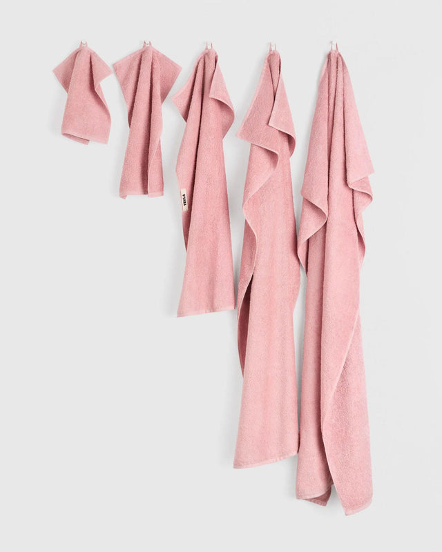 GUEST TOWEL - SHADED PINK TT-SHPI30X50 -Shaded Pink TEKLA 
