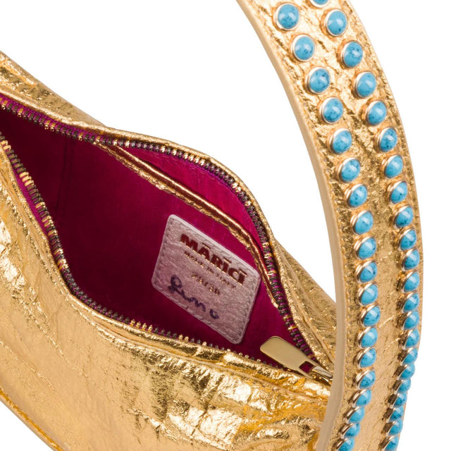 THE CHELSEA STUD BAG - GOLD CHELSTUDGLD2024 GOLD MARICI 