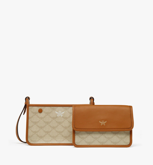 HIMMEL CROSSBODY IN LAURETOS - BEIGE MWRESAC01I9001 BEIGE MCM 
