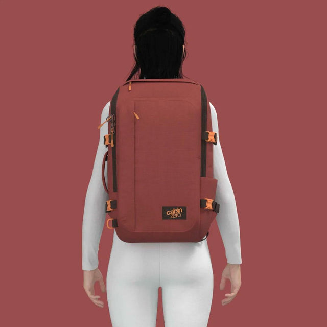ADV 32L ADVENTURE CABIN BACKPACK - SANGRIA RED