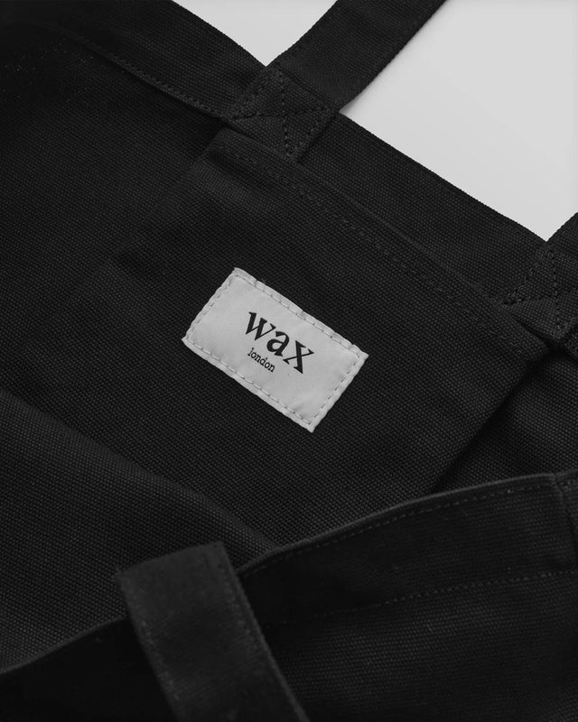 TOTE BAG LOGO - BLACK