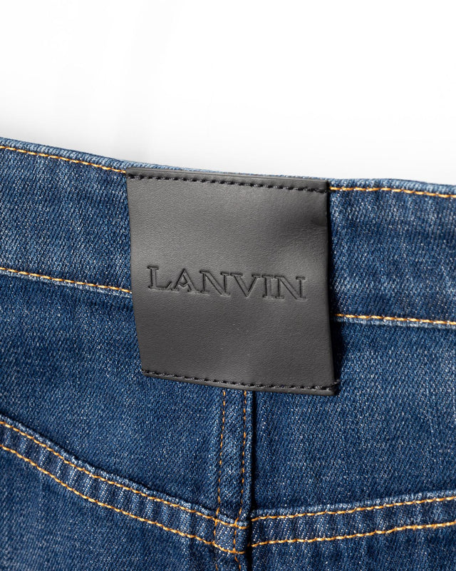 PENCIL SKIRT - MEDIUM BLUE RW-ST0321-D089-E25 -23 MEDIUM BLUE LANVIN 