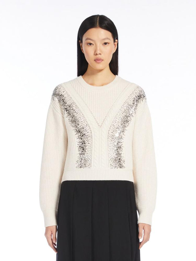 LESSY SWEATER - ALBINO 2426366102600 -1 MAX MARA 