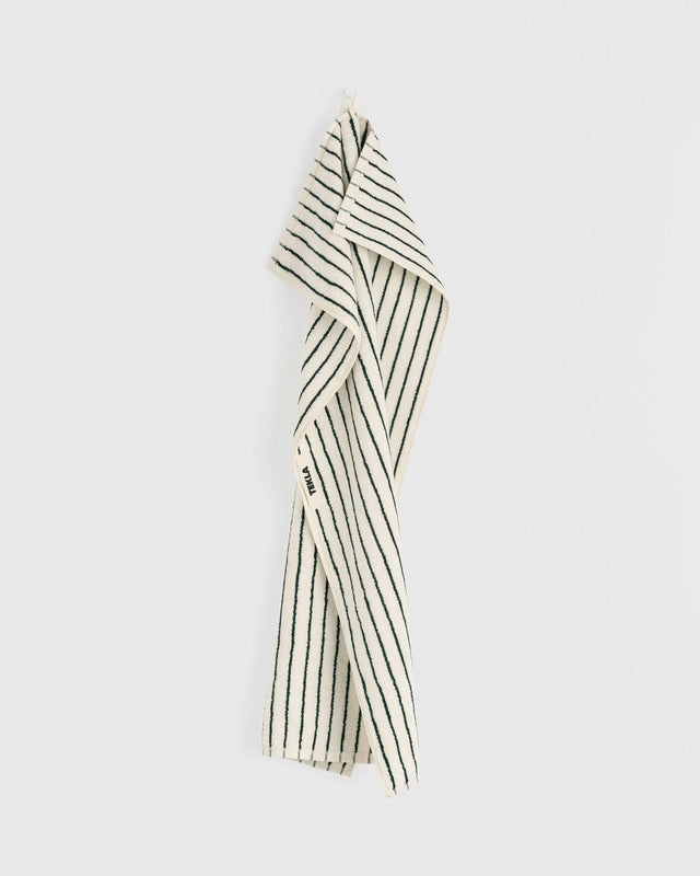 BATH TOWEL - RACING GREEN STRIPES TT-RG70X140 -Racing Green Stripes TEKLA 