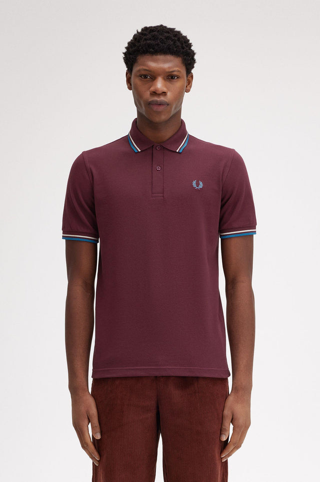 M12 POLO SHIRT - OXBLOOD M12 -W77 OXBLOOD FRED PERRY 