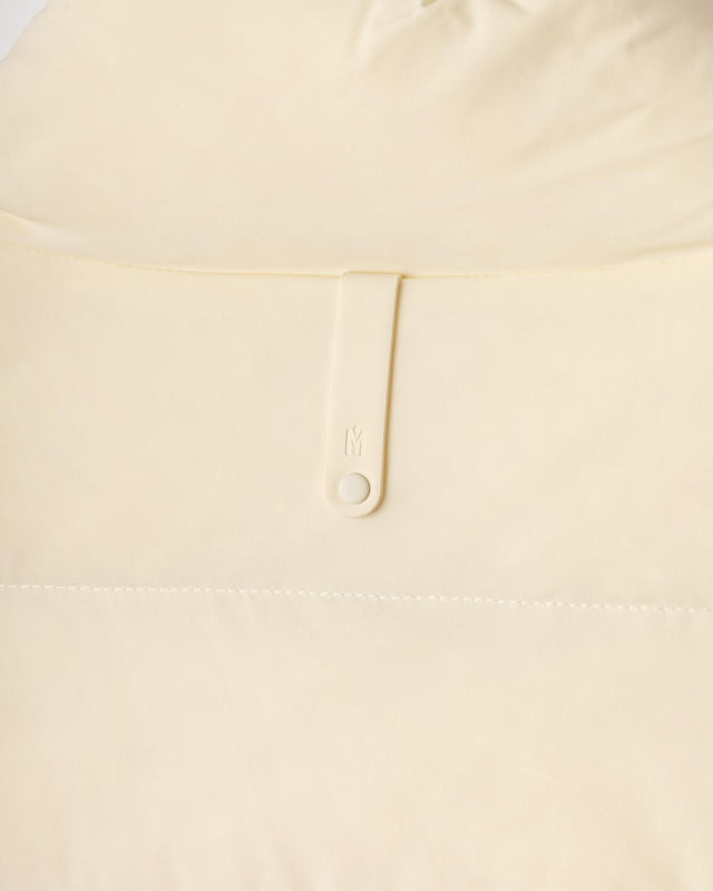 MIXED MEDIA JACKET - CREAM OCEANE-CITYZ -CREAM MACKAGE 