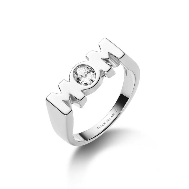 MOM ROYAL RING - SILVER 500494AG -SILVER MARIA BLACK 