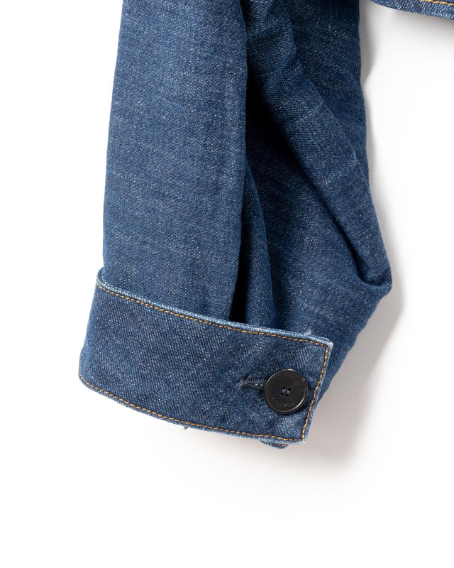 FITTED WAIST JACKET - MEDIUM BLUE RW-CO0313-D089-E25 -23 MEDIUM BLUE LANVIN 