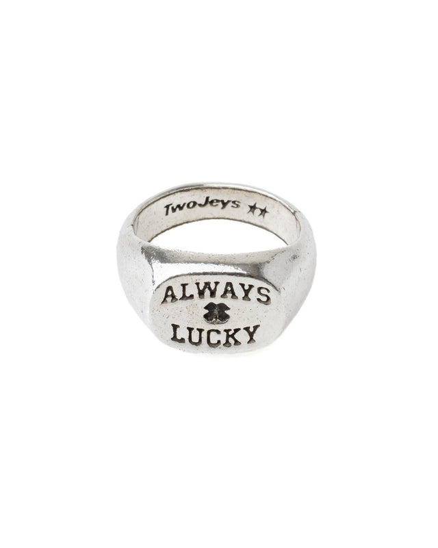 ALWAYS LUCKY SIGNET - SILVER 205001001 -SILVER TWOJEYS 