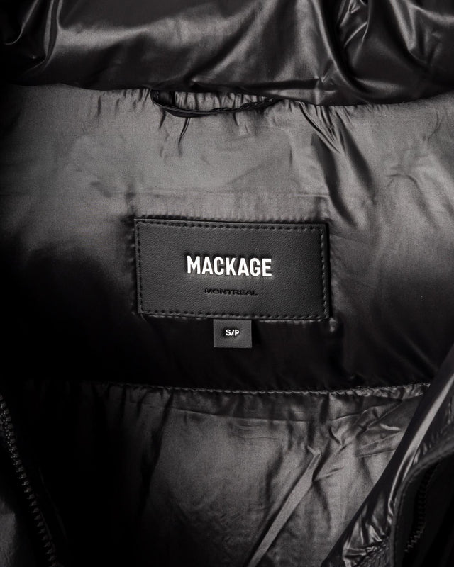 FREYA-SW SOFTWASH CRINKLE DOWN JACKET - BLACK FREYA-SW -BLACK MACKAGE 