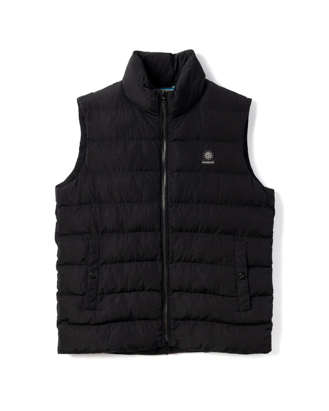 MENS CORE GILET - BLACK M40 -BLACK SANDBANKS 