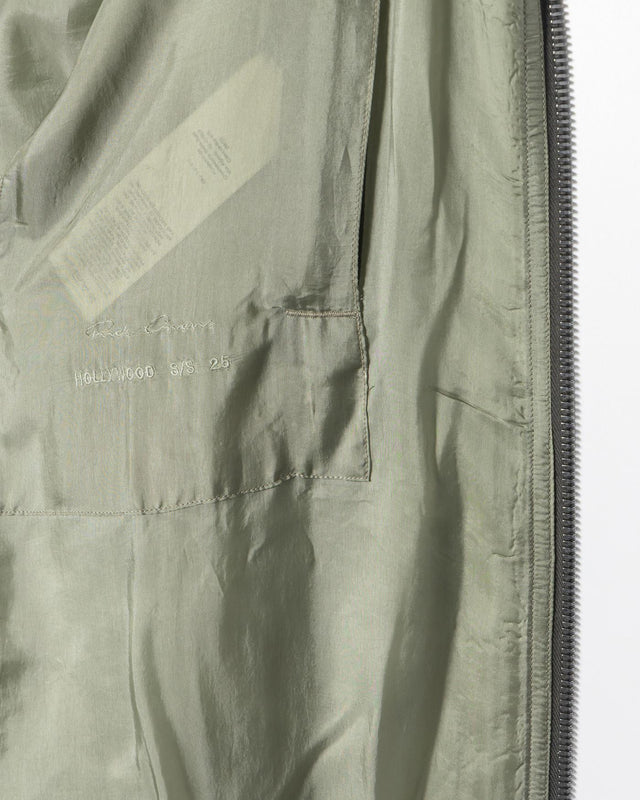 PETER FLIGHT BOMBER JACKET - CELADON RP01E7737 SCH -15 CELADON RICK OWENS 