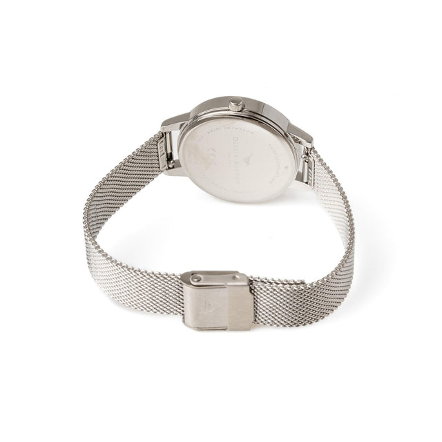 POP ART WATCH - SILVER OBGSET151 -SILVER/ POP ART DIAL OLIVIA BURTON 