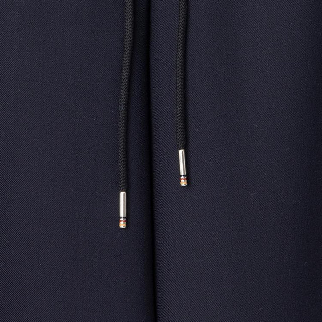DRAWSTRING WIDE LEG TROUSERS - NAVY W1R-255T-N00001 49 PAUL SMITH 