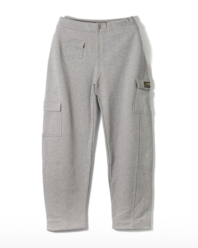 HEAVY TERRY CURVED PANTS - PALOMA MELANGE T4142 -921 PALOMA MELANGE GANNI 