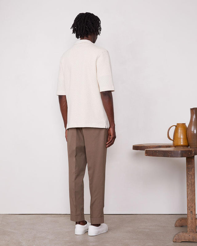 KAI POLO - ECRU S25MTEE223 -ECRU OFFICINE GENERALE 