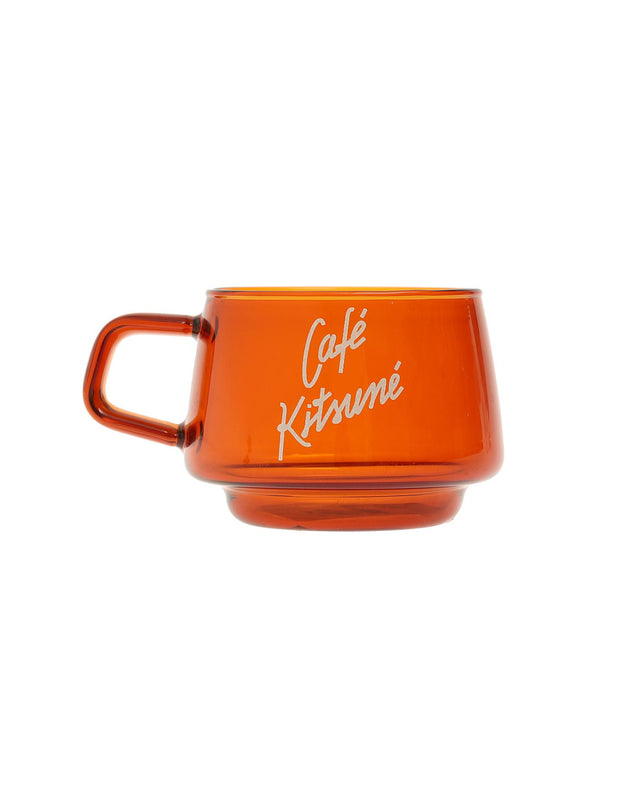 CAFE KITSUNE X KINTO CUP & SAUCER - BRONZE BROWN SPCKU08429 -P272 Maison Kitsune 