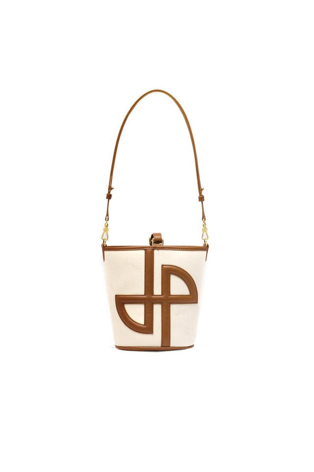 SMALL JP CANVAS BUCKET BAG - CARAMEL BA0215500 -811C CARAMEL PATOU 