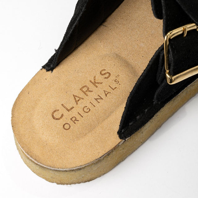 TREK MULE - BLACK SUEDE 26173522 BLACK SUEDE Clarks 